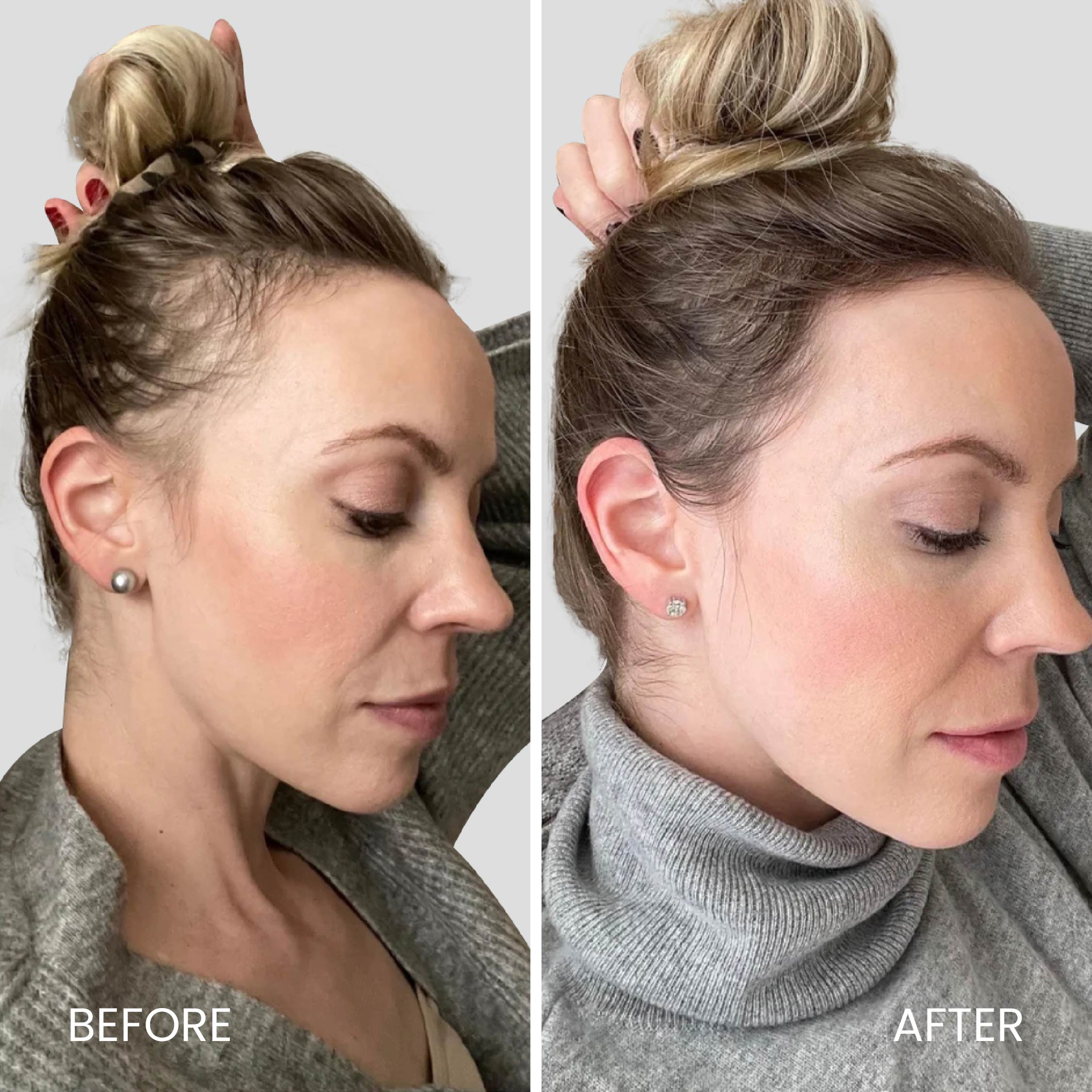 40oz insulated mug with a phone holder and free gifts included sign.