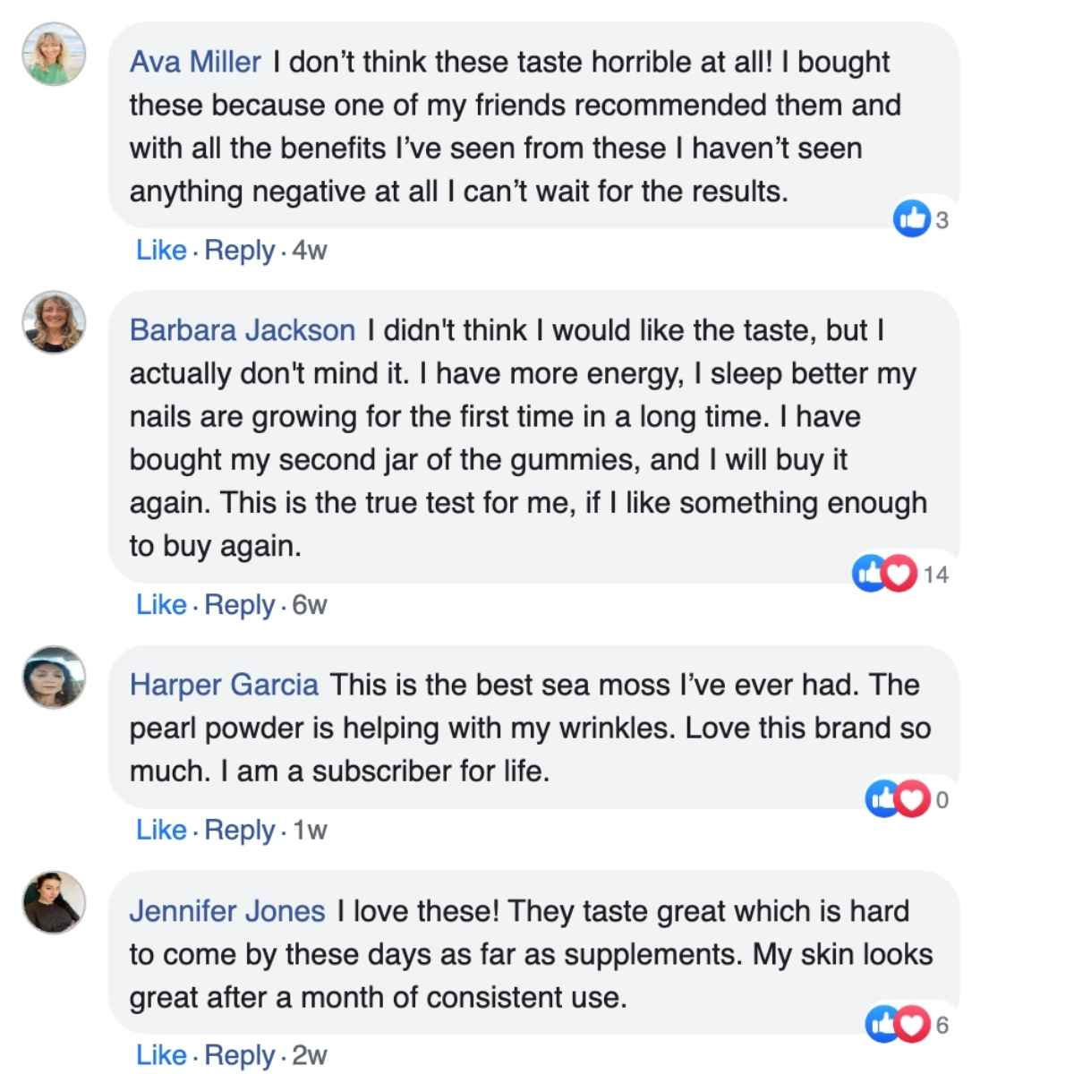 Pearl Powder & Sea Moss Gummies